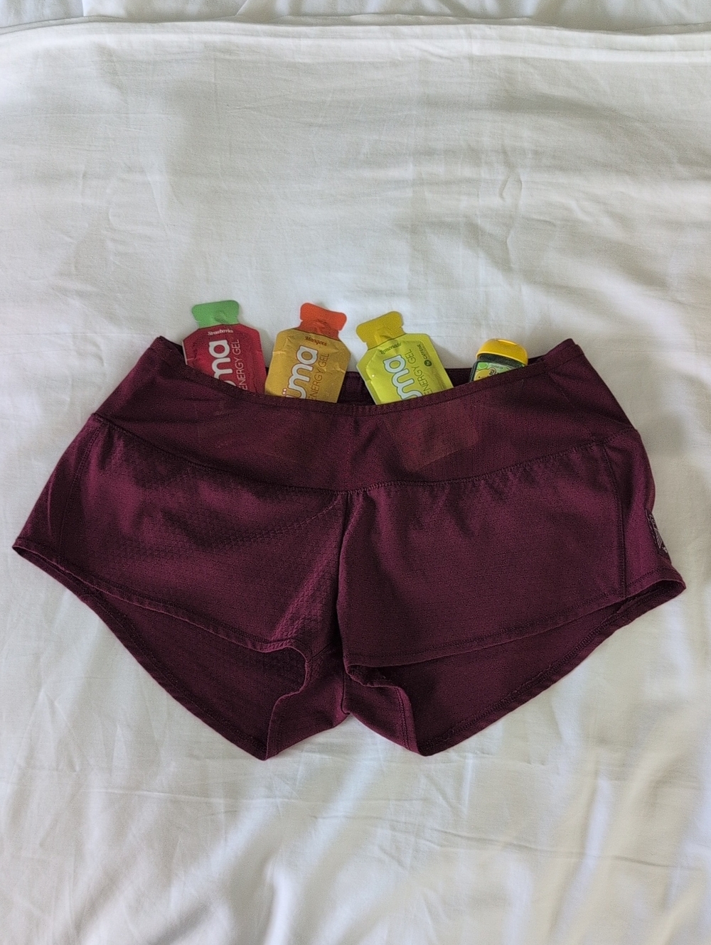 Oiselle Toolbelt Mac Roga Running Athletic Shorts Size 4
